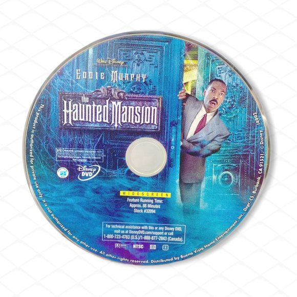 Disney The Haunted Mansion (DVD, 2004, Widescreen Edition) Eddie Murphy - Picture 3 of 5